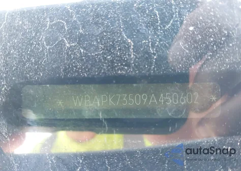 2009 BMW 328I xDrive from USA, damaged, VIN WBAPK73509A450602